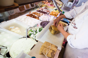 Vendita di formaggi freschi di alta qualità
