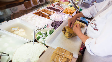 Vendita di formaggi freschi di alta qualità