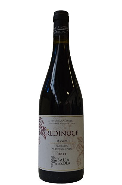 Vino Sangiovese di Romagna DOC Redinoce Modigliana Riserva