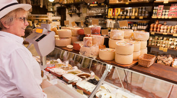 Typisch italienischer regionaler Käse