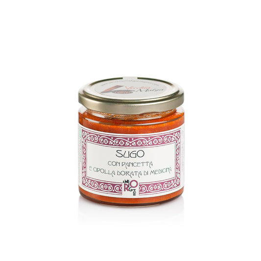 Sauce with Bacon and Golden Medicine Onion